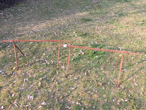 4779 antichi cavalletti ferro - cavalletti,